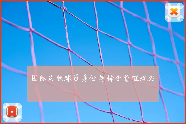 国际足联球员身份与转会管理规定